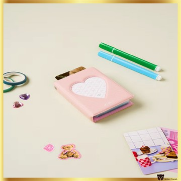 大創韓國簡約照片卡相冊 40 個口袋,K-pop 照片卡活頁夾