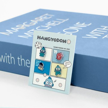 Hangyodon星球系列-人魚漢頓造型耳環組-漫畫款