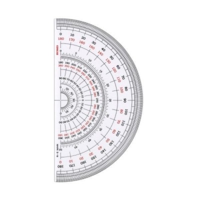 半円分度器 直径30cm S-30 180度 文具 事務用品 製図 学用品