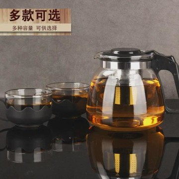 玻璃茶壺加厚耐高溫防爆單壺家用大容量泡茶壺花茶壺茶具套裝