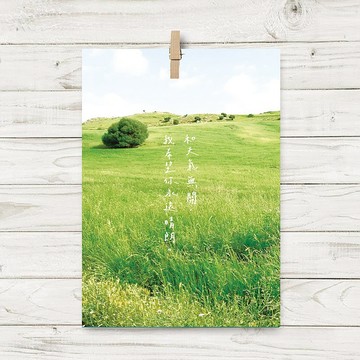 永遠晴朗 / 明信片 (B5)