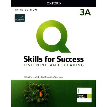 <麗文校園購>【Q : Skills for Success】Listening and Speaking Split Student Book 3A/3B (with Online Practice)