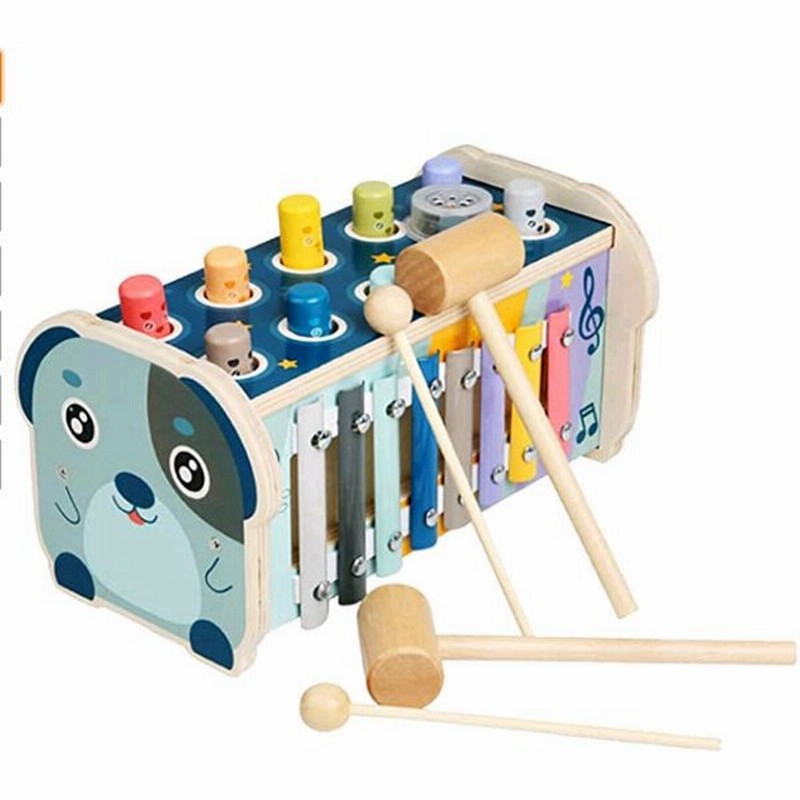 積木 おもちゃ ハンマードキドキおもちゃ 音楽玩具早期教育開発ゲームギフトバッテリーなしスカイブル 子供 1歳 2歳 3歳 4歳 誕生日プレゼント 男の子 女の子 通販 Lineポイント最大get Lineショッピング