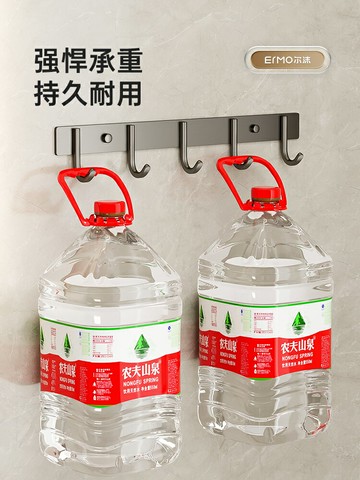掛鉤強力粘膠壁掛浴室門后掛衣架墻上承重掛衣鉤衛生間免打孔粘鉤