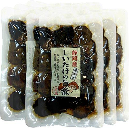 しいたけの旨煮 無添加 150g×6袋セット 巣鴨のお茶屋さん 山年園