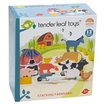 tender leaf 動物農莊收納組  1盒