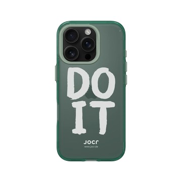 iPhone 16 Pro Clear 憂墨綠 - JOCR - DO IT White