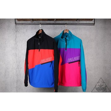 【HYDRA】Palace 3-Track Shell Top 半拉鍊 Zip Half 拼接 防風外套【PLC36】
