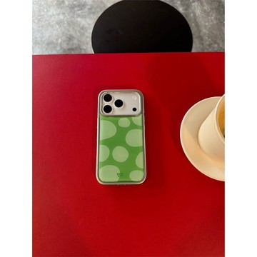 青蘋波點適用于iPhone18promax滴膠手機殼蘋果17/16promax保護套15pr