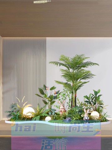 免運 可開發票 仿真綠植高端輕奢裝飾樹大型落地擺件室內戶外景觀仿生假植物造景