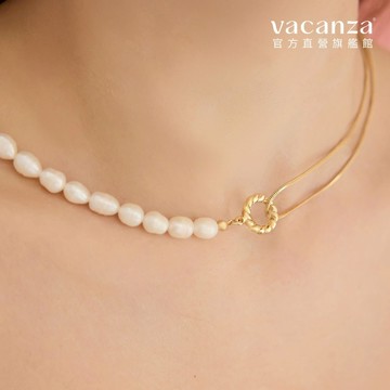 vacanza｜邂逅淡水珍珠・鎖骨鍊｜交換禮物#1118新品 #新年飾品 #新年禮物