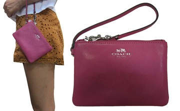 coach 手拿包分類超小容量國際正版品質保證可手提手拿進口防水防刮皮革附品牌證購買憑證原廠吊牌