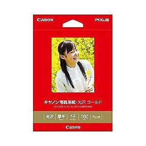 CANON(キヤノン) GL-101KG100 写真用紙 光沢 ゴールド KG判 100枚