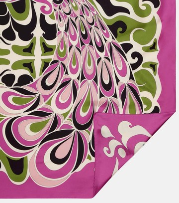 La DoubleJ Printed silk twill scarf