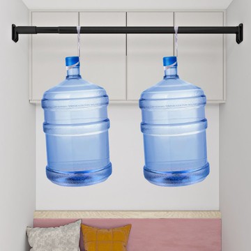 免運 免打孔伸縮桿 免打孔伸縮桿晾衣桿羅馬桿臥室窗簾桿陽臺掛衣桿撐衣桿浴室浴簾桿