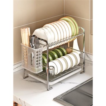 碗架瀝水架家用廚房筷子不銹鋼