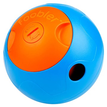 Foobler L’chic 狗狗樂推自動餵食球 寵物玩具  350g  小藍  1個