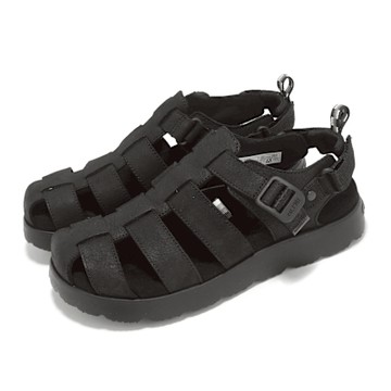 Merrell 涼鞋 Fleur Fisherman 女鞋 黑 皮革 羅馬涼鞋 戶外  ML008196