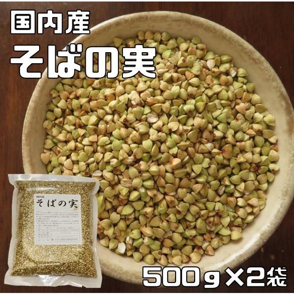 アサヒ食品工業 豆力 こだわりの国産そばの実 500ｇ