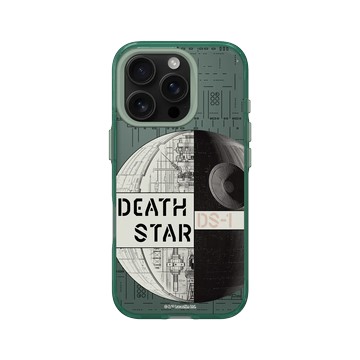iPhone 16 Pro Clear 憂墨綠 - 迪士尼-星際大戰 Star Wars - 星際大戰 – 死星結構圖