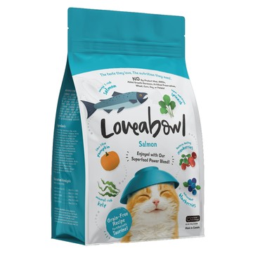 Loveabowl 囍碗 全齡貓 天然無穀系列 乾飼料  LBC4 鮭魚  150g  1包
