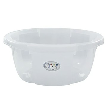 JUSKU 佳斯捷 八寶蓮水盆 9L  透明白  2個