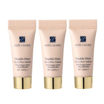 Estee Lauder 雅詩蘭黛 粉持久完美持妝粉底5ml 三入組 1W1#17 台灣專櫃貨