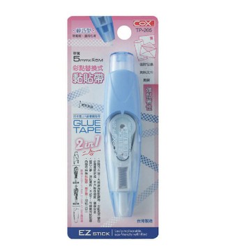 COX 三燕 彩貼 替換式 黏貼帶 5mm*5M  12個 /盒 TP-205