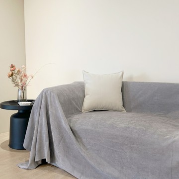 HOOM 禾暮生活 防水防貓抓沙發布 桌布  180 x 130  優雅灰  1個