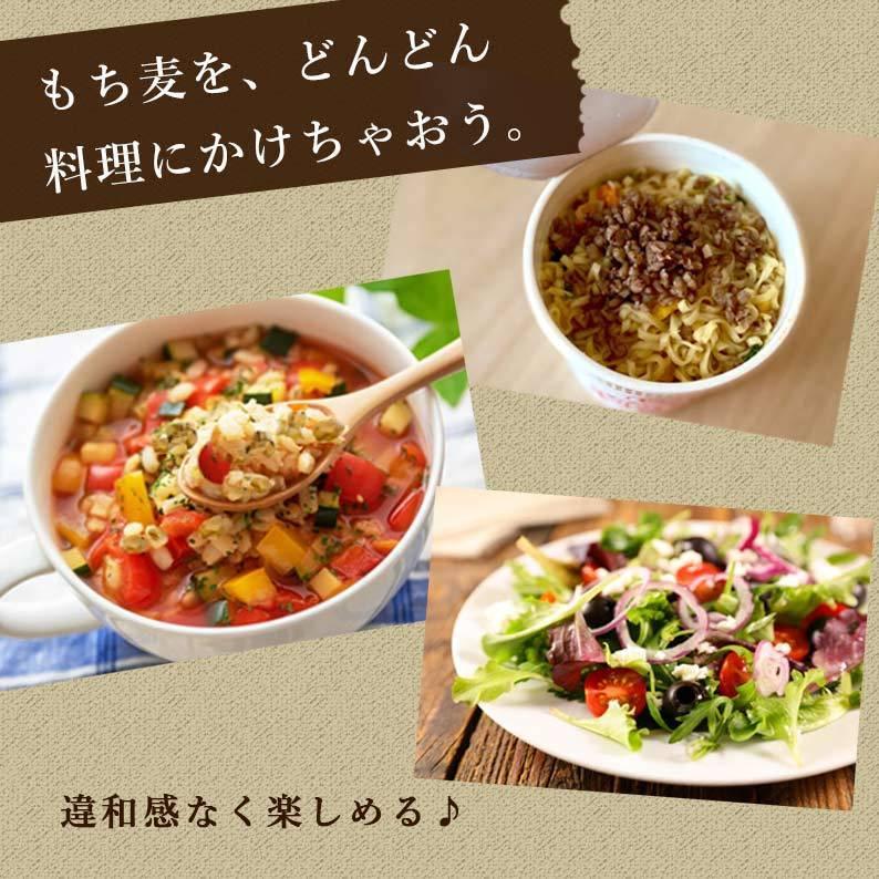 もち麦 国産 ゆでもち麦 100g 2袋セット 送料無料 (国産 希少ダイシモチ100%) 食物繊維 無添加 もちむぎ ダイシモチ 加熱済