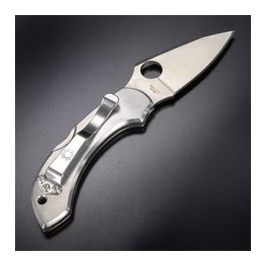 Spyderco 折りたたみナイフ ドラゴンフライ タトゥー 直刃 C28PT