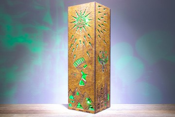 娜芙蒂蒂 LED 燈 - 埃及神話夜燈，古埃及氛圍裝飾