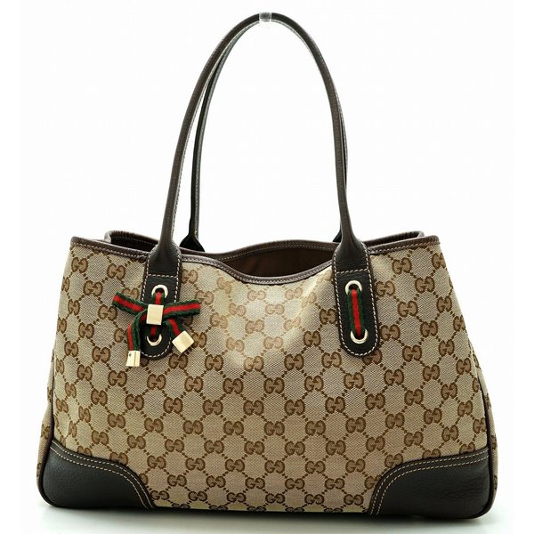 ❤️ 美品 GUCCI GGキャンバス プリンシーライン トートバッグ 正規品 ❤️
