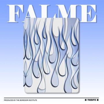 小眾白色賽博朋克火焰美式插畫簡約適用蘋果2022款iPadPro12.9/11三折保護殼air5/mini6/防摔殼ipad10筆槽
