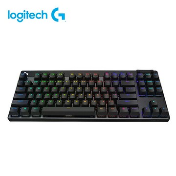 Logitech 羅技 Pro X LIGHTSPEED 無線機械式TKL遊戲鍵盤 茶軸中文-黑原價 6990 (省 1000)