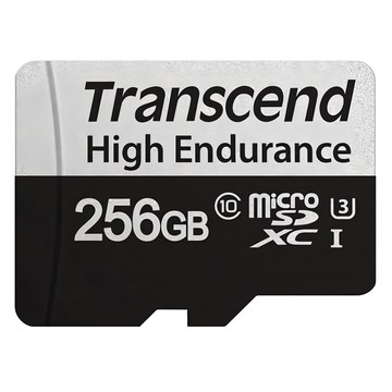 Transcend 創見 350V高耐用記憶卡  256GB Micro SDXC  1個