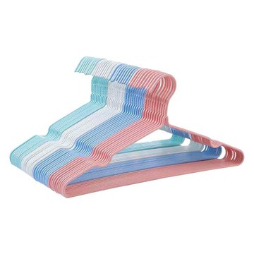 【樂嫚妮】全浸塑加粗三角晾曬衣架160支