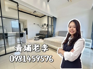 青埔A19青璞匯棒球場第一排高樓景觀裝潢1+1套房｜桃園市中壢區高鐵南路二段