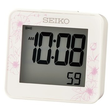 Seiko 精工 鬧鐘 QHL097W  白色