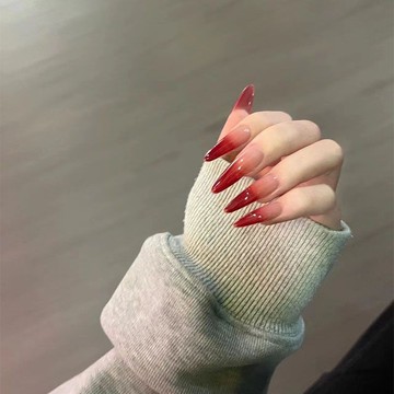 🎀台灣出貨🎀手工美甲穿戴甲高階小眾新娘戰甲ins風純欲裸色氣質百搭辣妹學生
