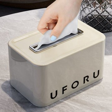 2025新款高顔值🛍️創意紙巾盒 家居忌廉風紙巾盒 家用客廳茶几桌面簡約抽紙盒 餐桌衛生紙收納盒子 純色高檔紙巾盒