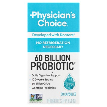 Physician's Choice, 600 億益生菌，30 粒緩釋素食膠囊