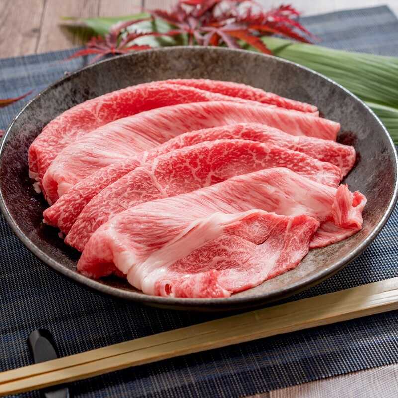 京都舞鶴／肉のABCフーズ A5ランク黒毛和牛すき焼き用（MIX彩）400g