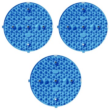 三次方 超慢跑指壓板 35cm  3個  藍色