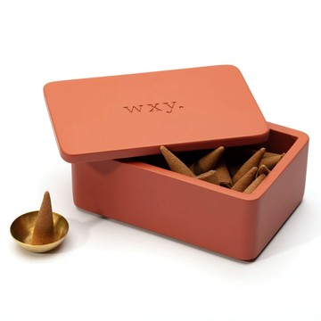 WXY 兵馬俑香錐（老山檀香）天然塔香 居家香氛香塔 精油香薰蠟燭香熏 室內薰香空間熏香 香芬擴香薰香塔禮盒 臥香 錐香