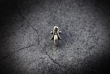 Casper卡士柏耳環(單顆/925純銀/兩件式耳環)個性耳環 情人節禮物