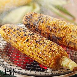 (烤肉任選899出貨)【上野物產】BBQ醬烤香甜玉米 (50g土10%/支/包) x1包