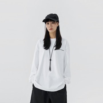 TopBasics 日系刺繡長袖T恤