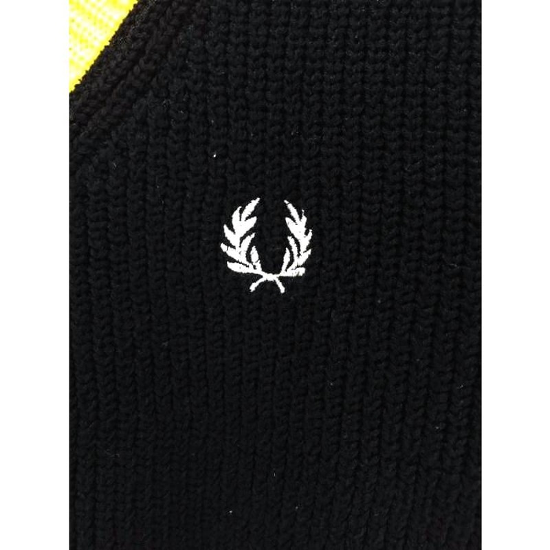 フレッドペリー FRED PERRY Tilden Knit Sweater Vネックチルデン