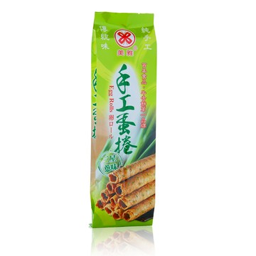 【美雅宜蘭餅】手工蛋捲-蔥x2盒_廠商直送